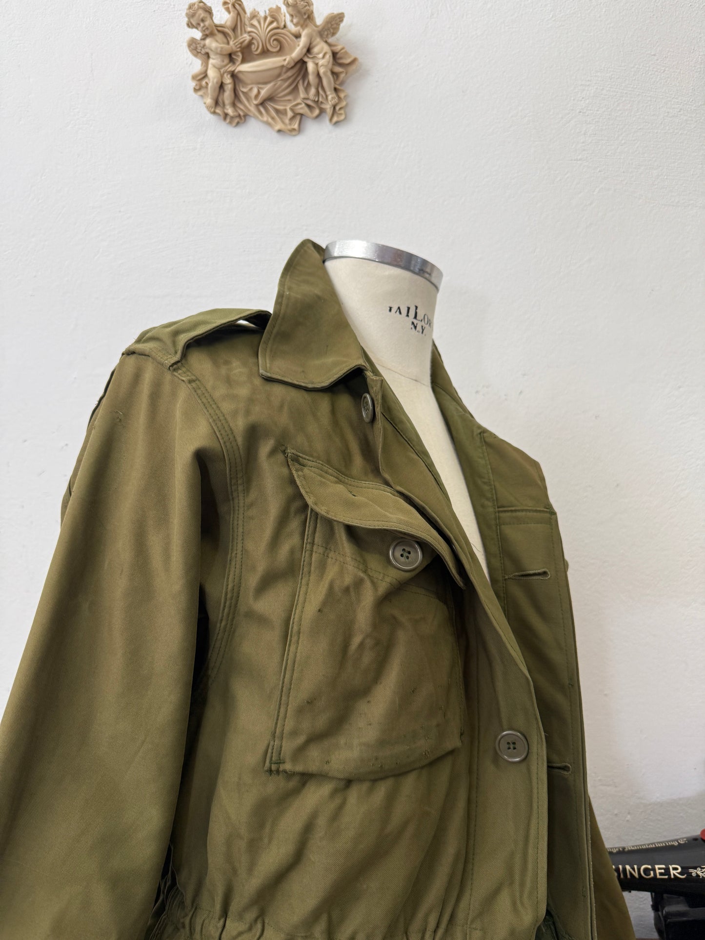 Vintage Danish Army Jacket “L”