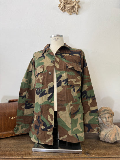 Vintage Ripstop Woodland Us Army Jacket “L/XL”