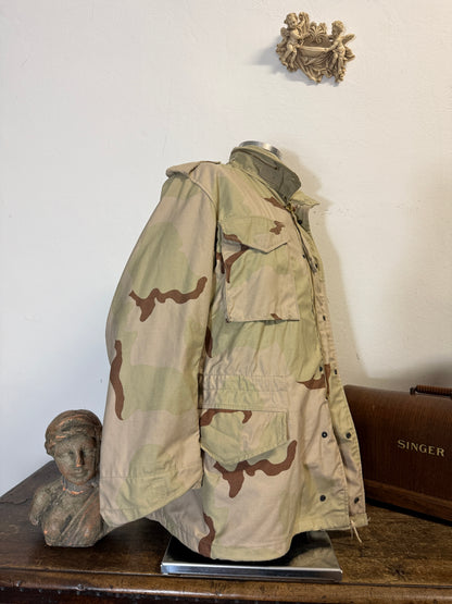 Vintage Desert Field Jacket M65 Us Army “L”