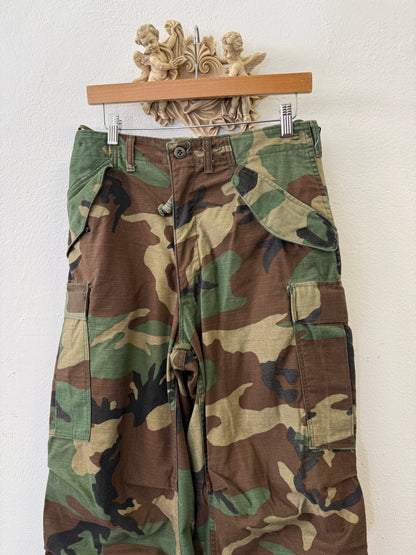Vintage Woodland Cargo Pants M65 Us Army “W31”