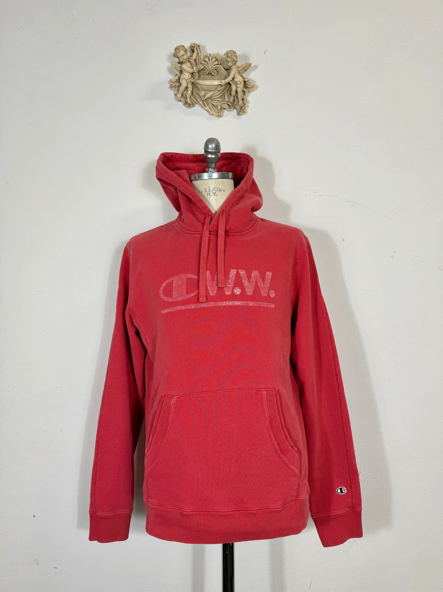 Vintage Champion Wood Wood Hoodie “L/XL”
