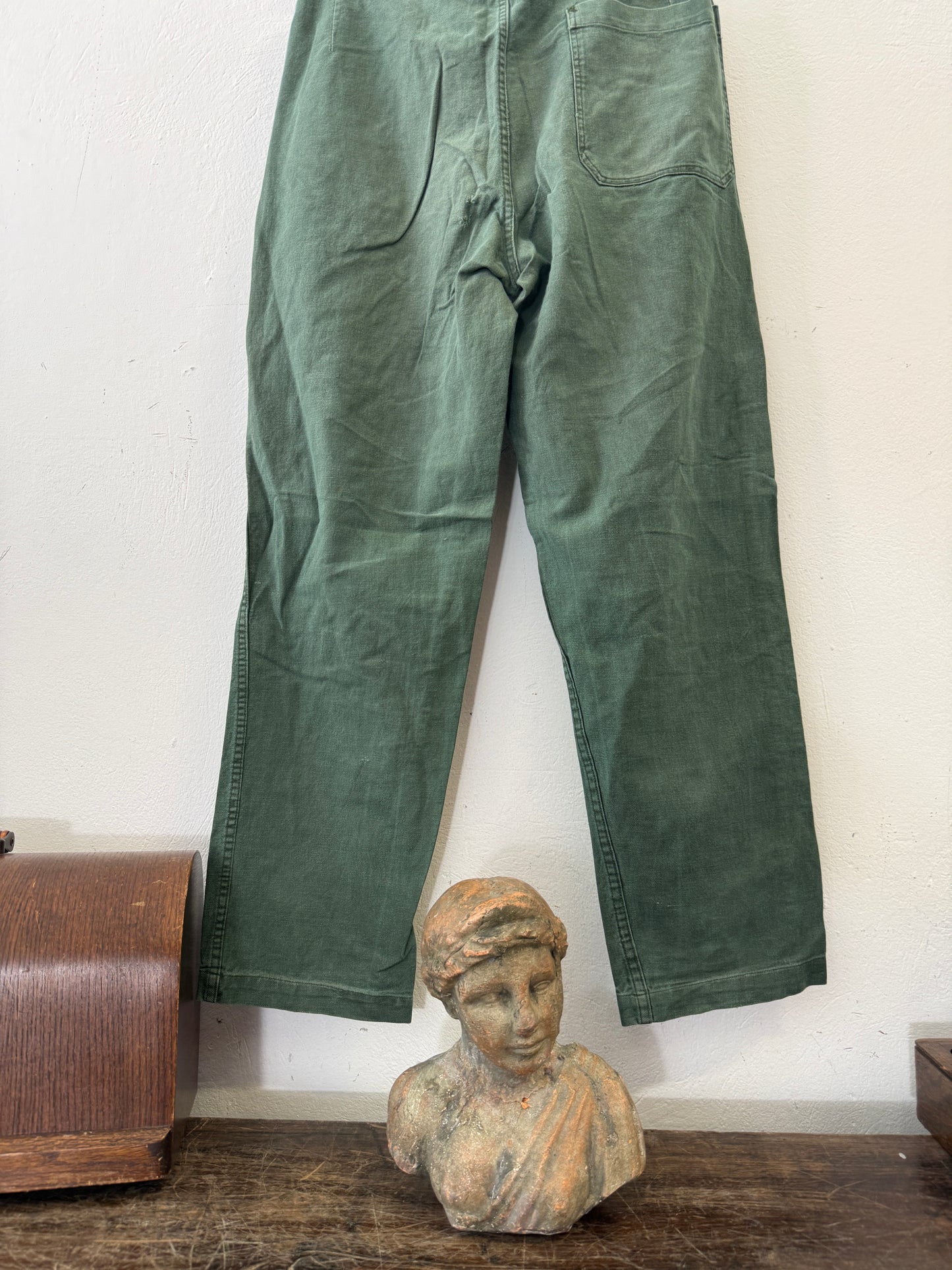 Vintage Swedish Army Fatigue Pants “W32”