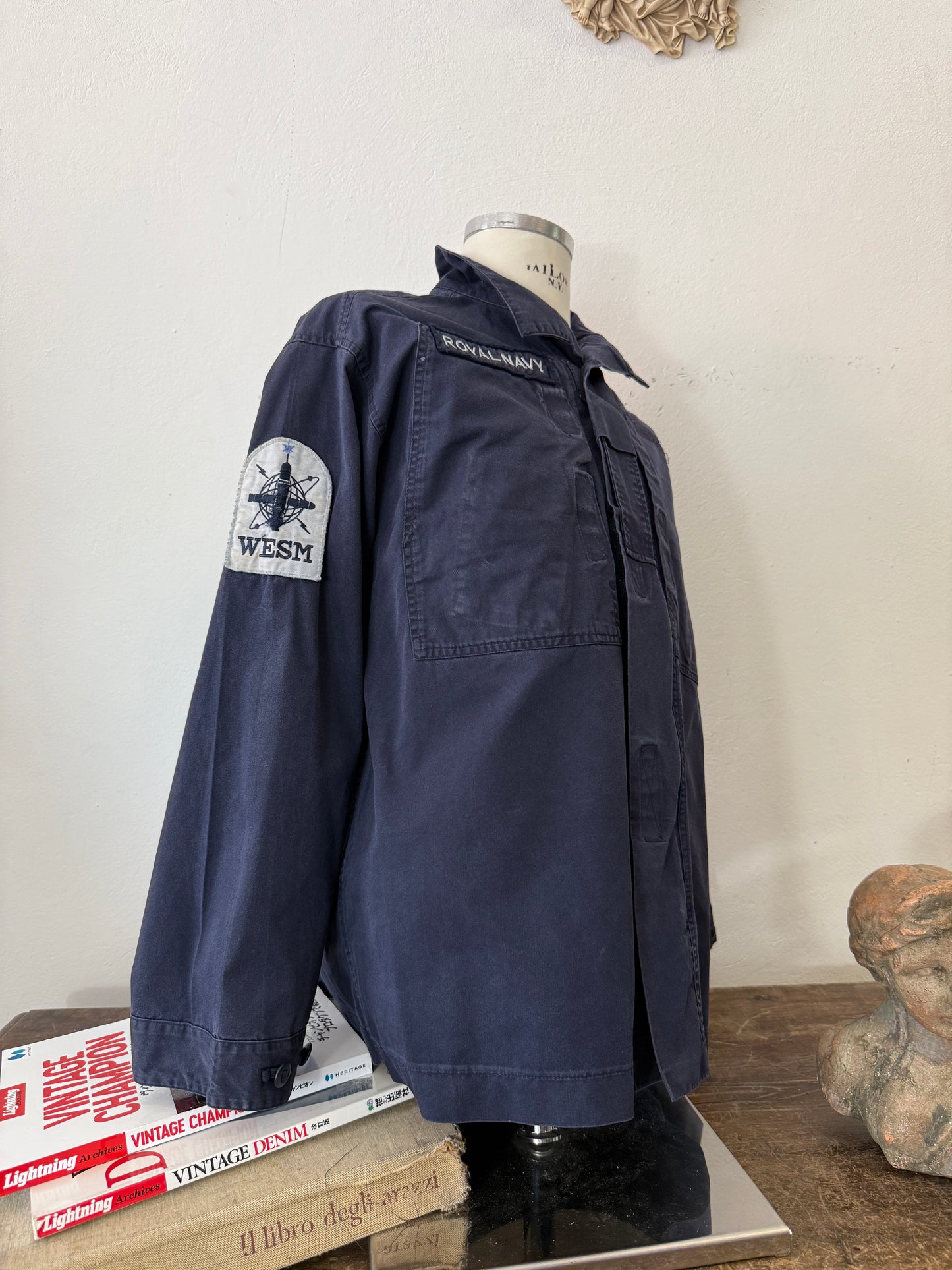 Vintage British Royal Navy Jacket “L/XL”