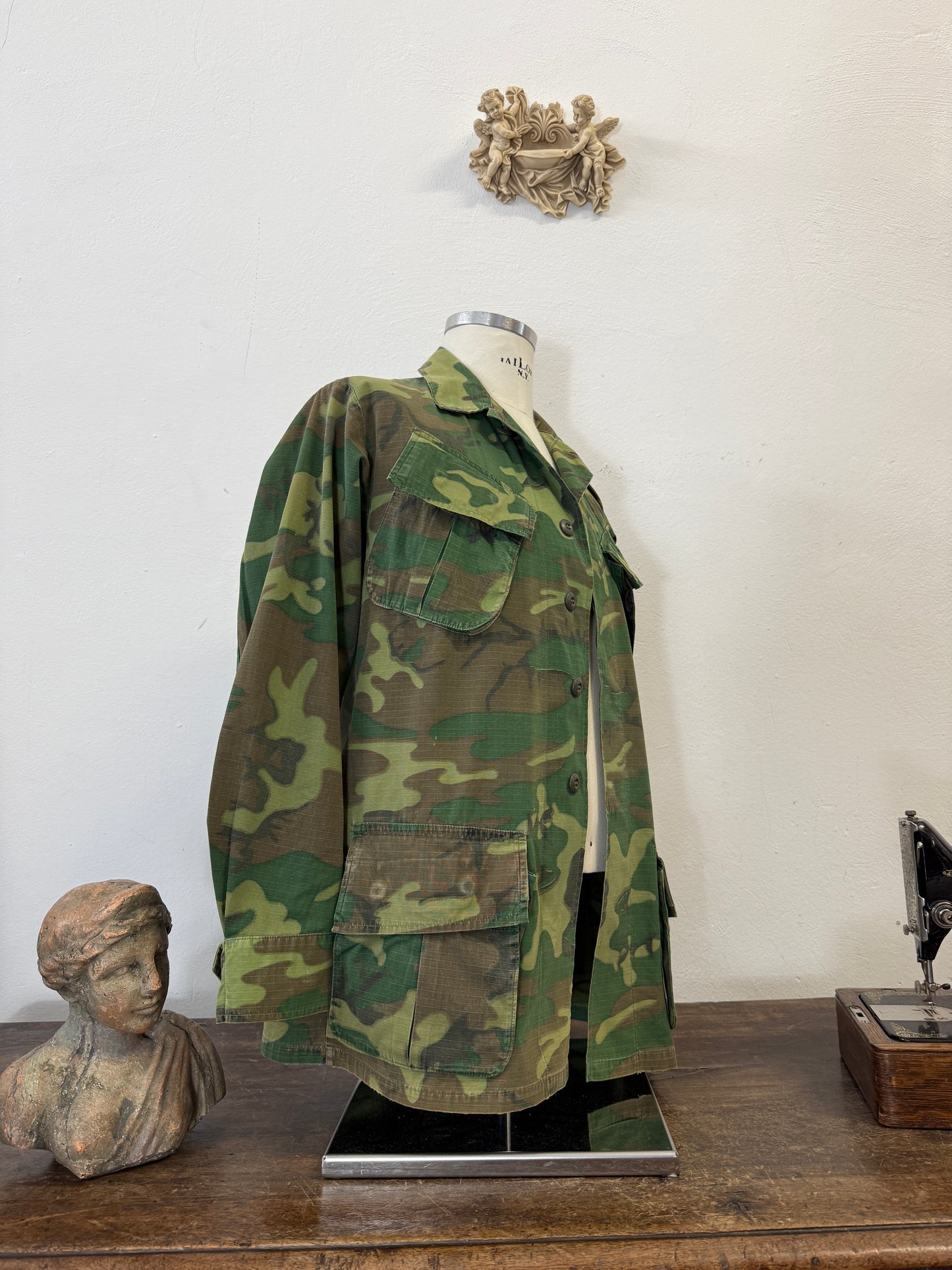 Vintage USMC Jungle Jacket ERDL Ripstop “S/M”