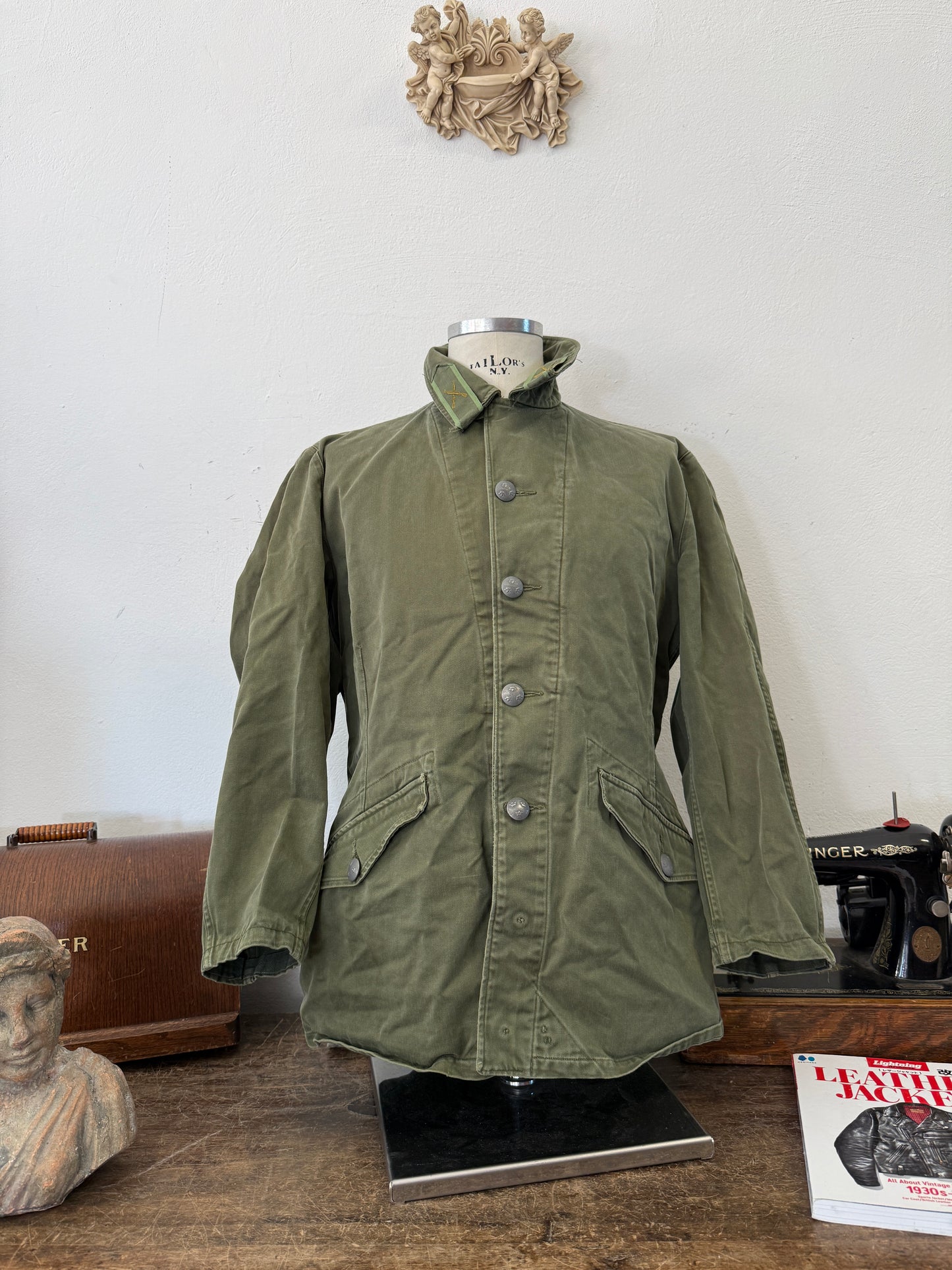 Vintage 70’s Swedish Army Jacket “M/L”