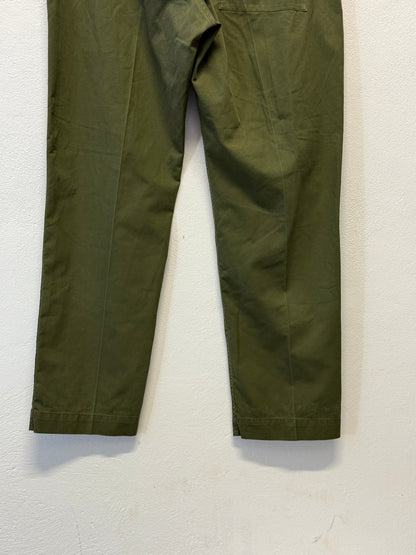 Vintage British Fatigue Army Pants “W36”