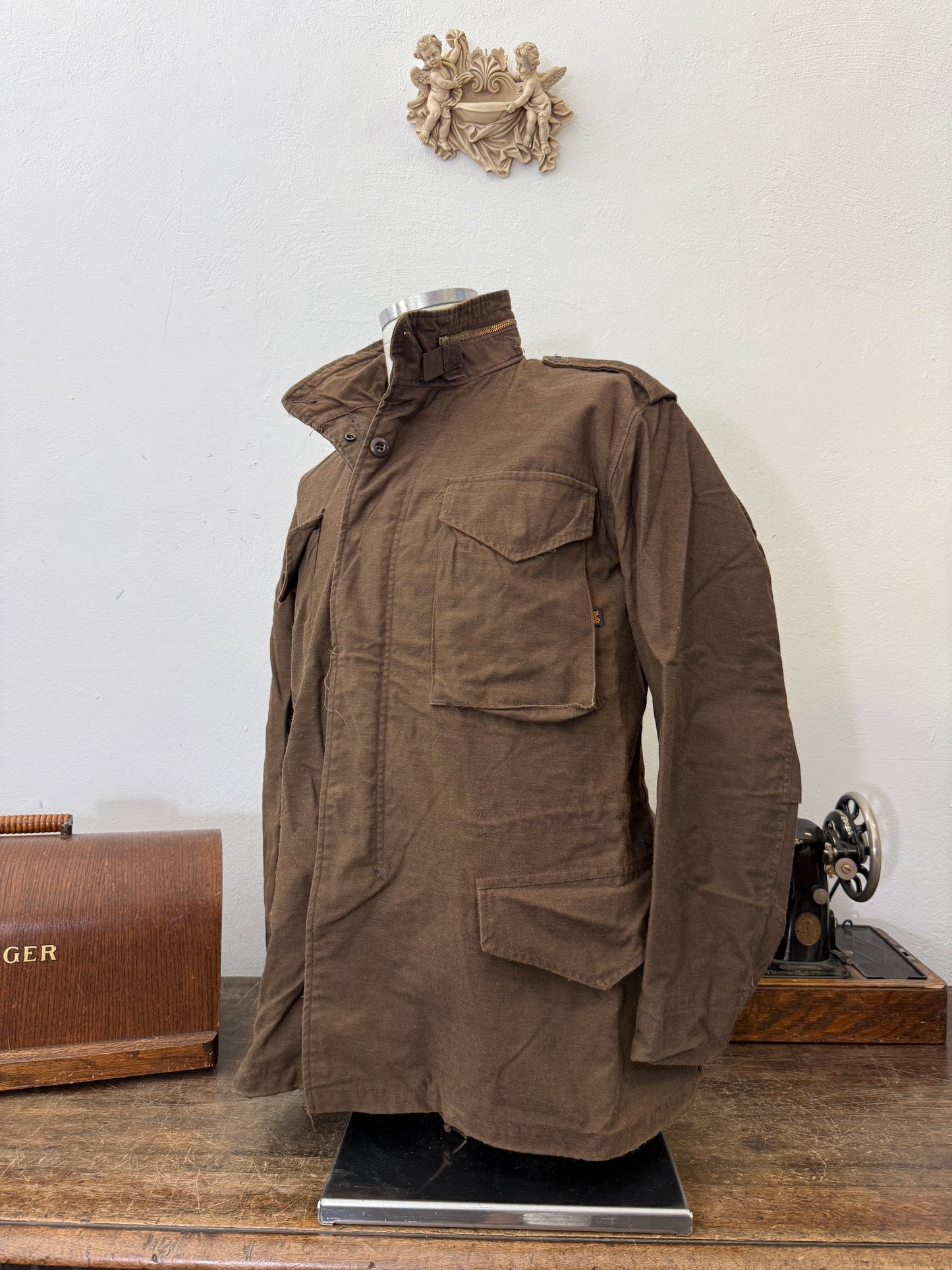 Vintage Field Jacket M65 Us Army Alpha Industries “M”