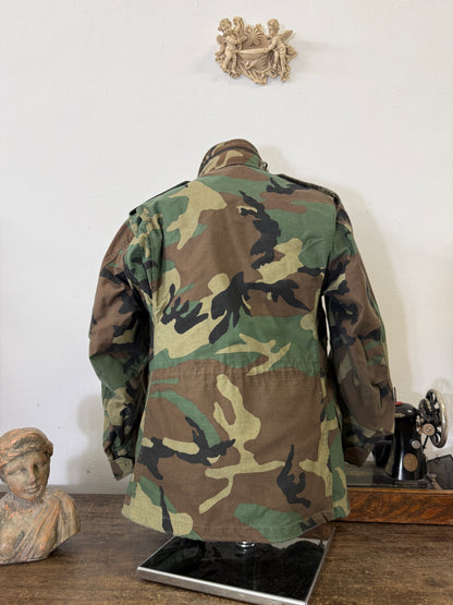 Vintage Woodland Field Jacket M65 Us Army “S”