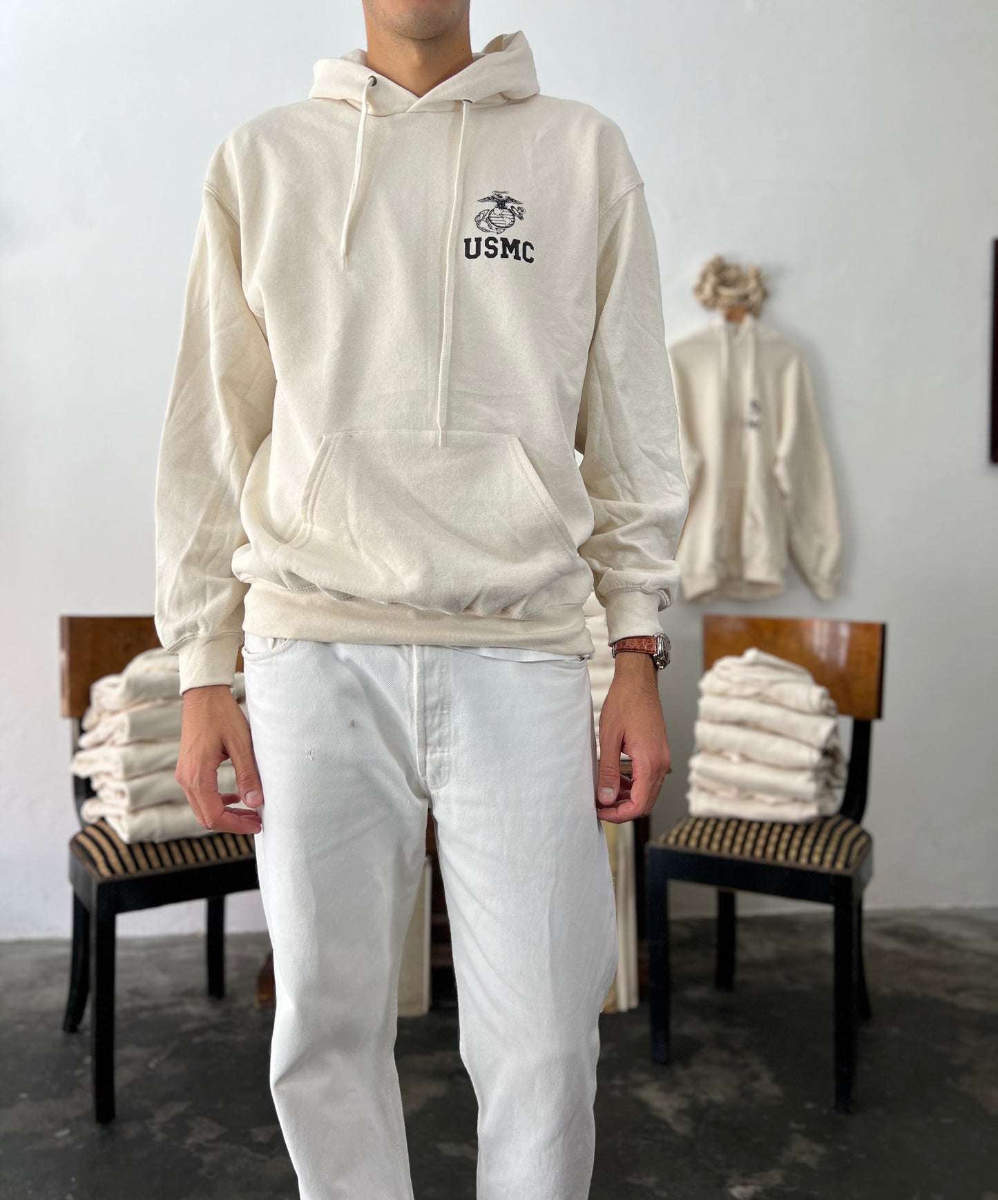 Sweat-shirt à capuche Deadstock USMC