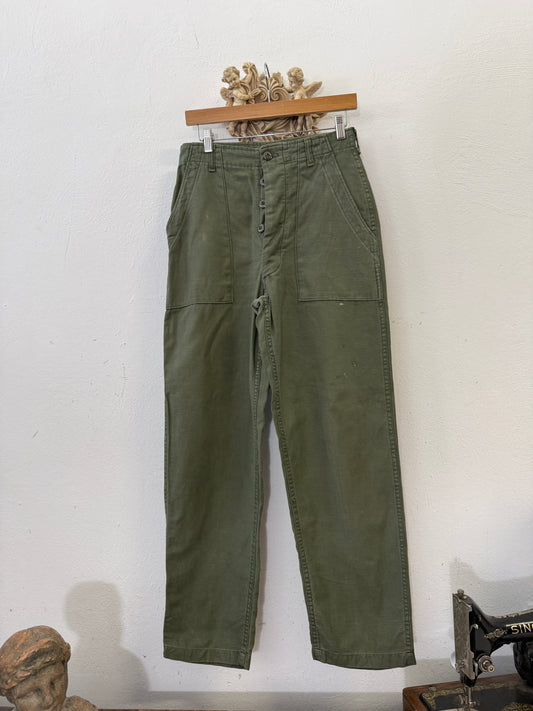 Vintage Og 107 Us Army Fatigue Pants “W28”