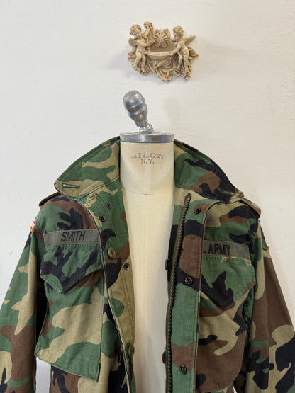 Vintage Woodland Field Jacket M65 Us Army “S”