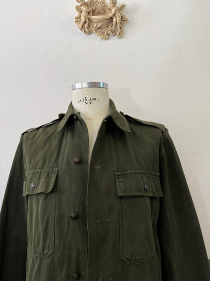Vintage 80’s Faded Hungarian Army Shirt “L”
