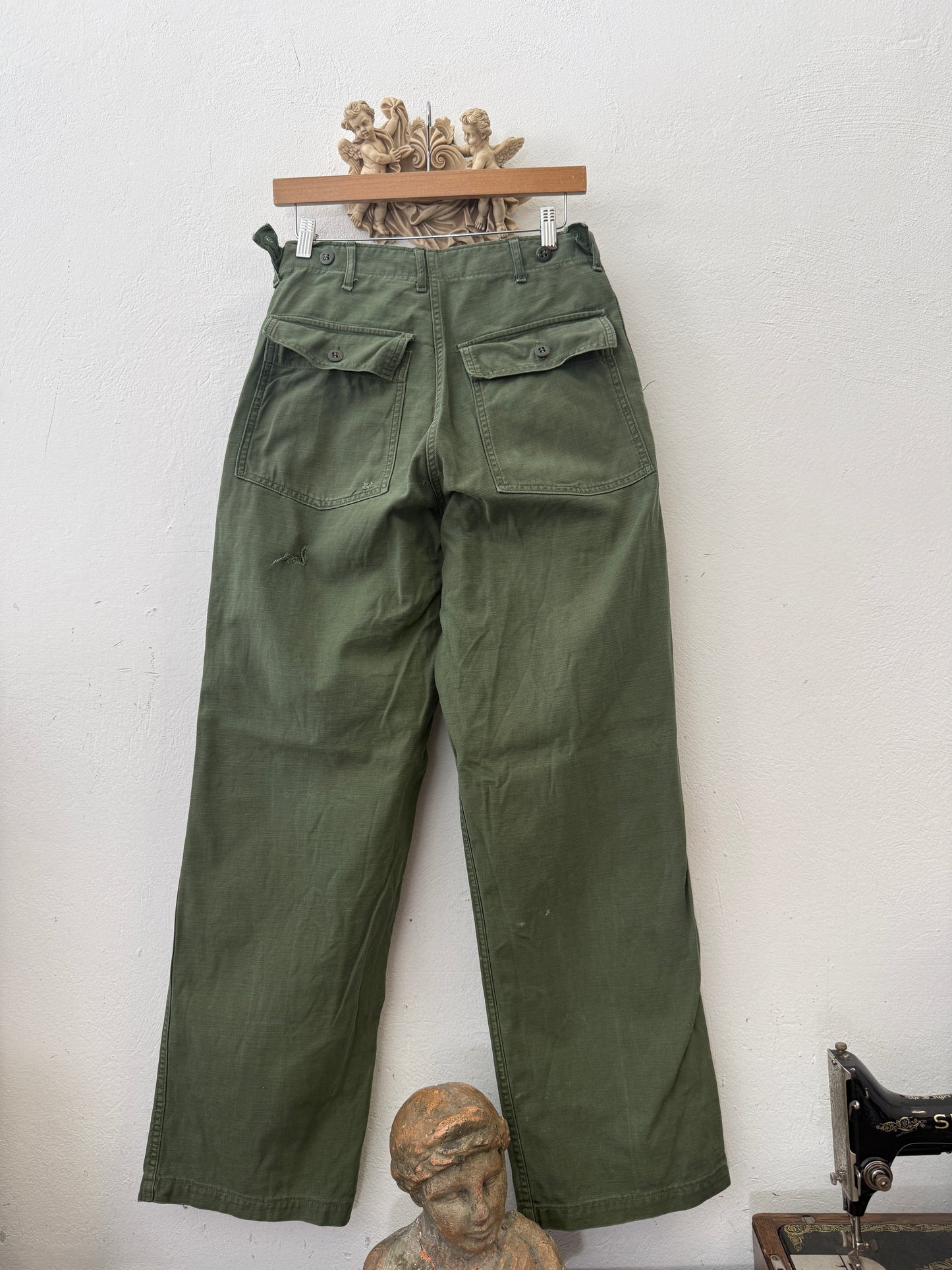 Vintage Og 107 Us Army Fatigue Pants “W28”