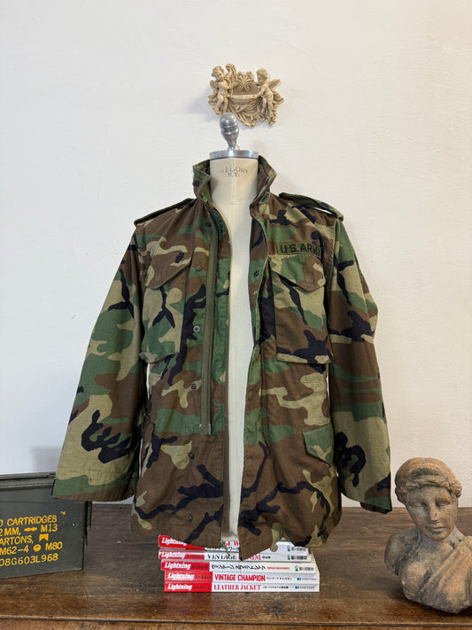 Vintage Woodland Field Jacket M65 Us Army “S”