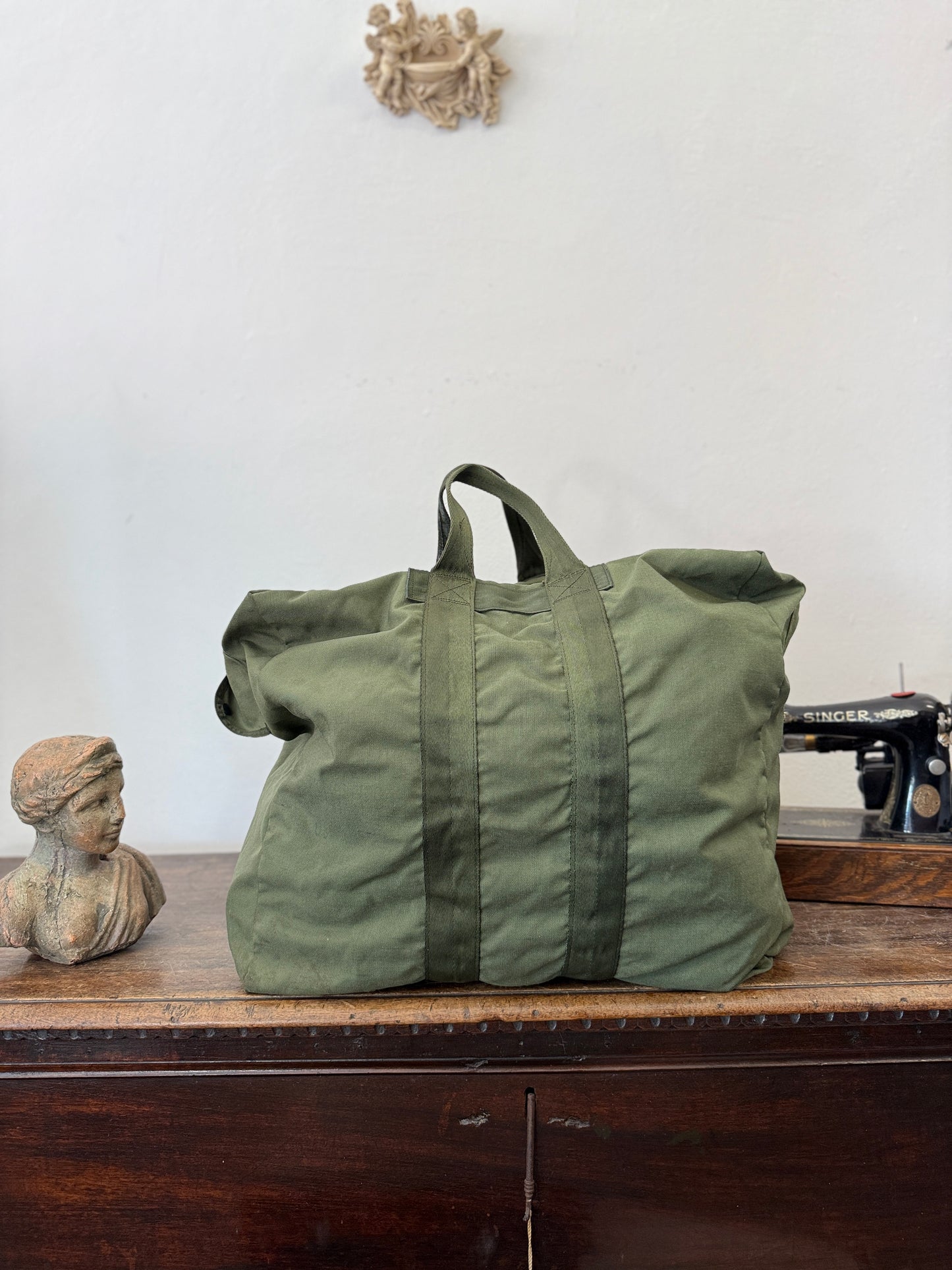 Vintage Nylon Us Flyers Kit Bag