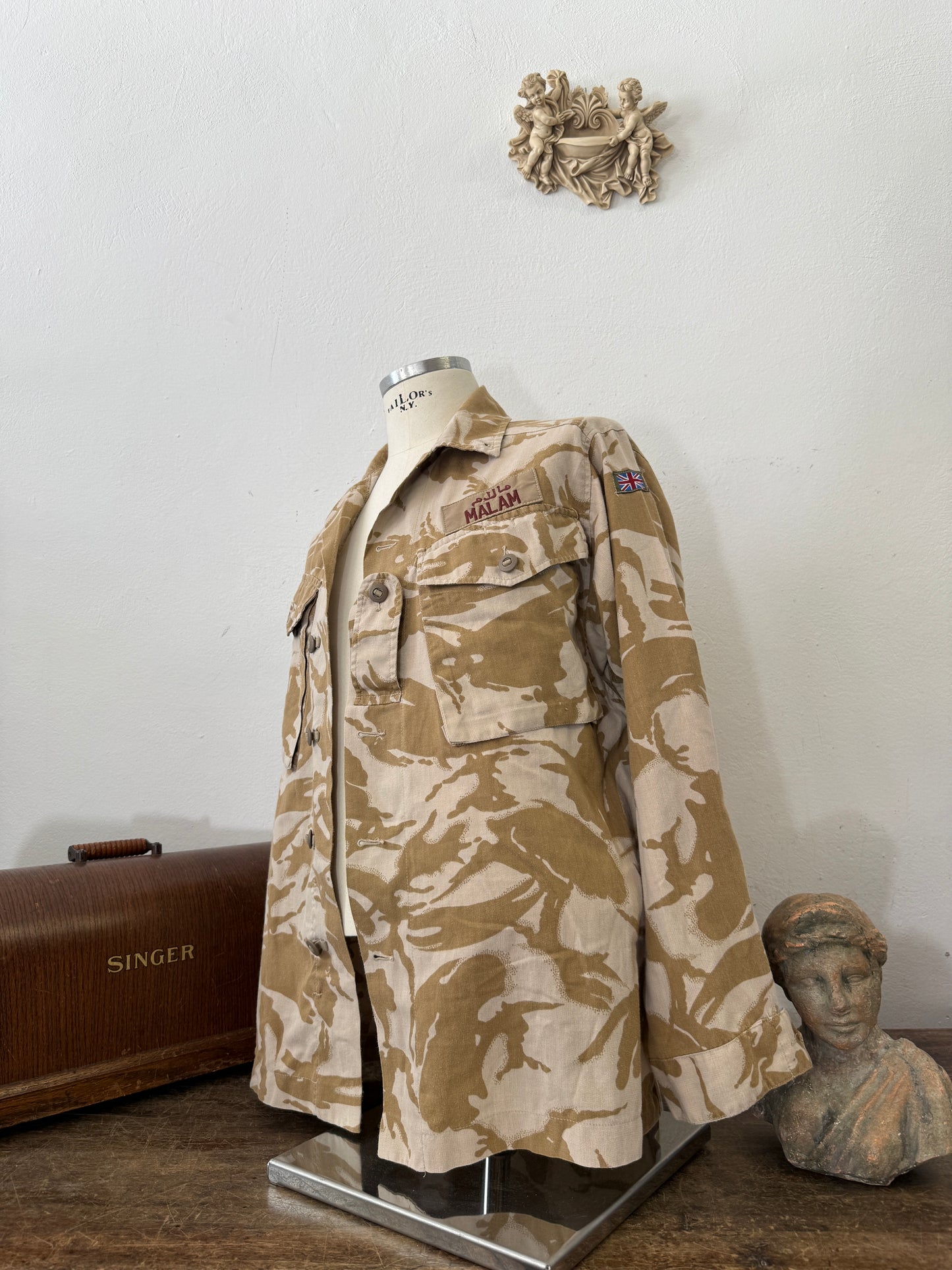 Vintage British Army Dpm Jacket “L”