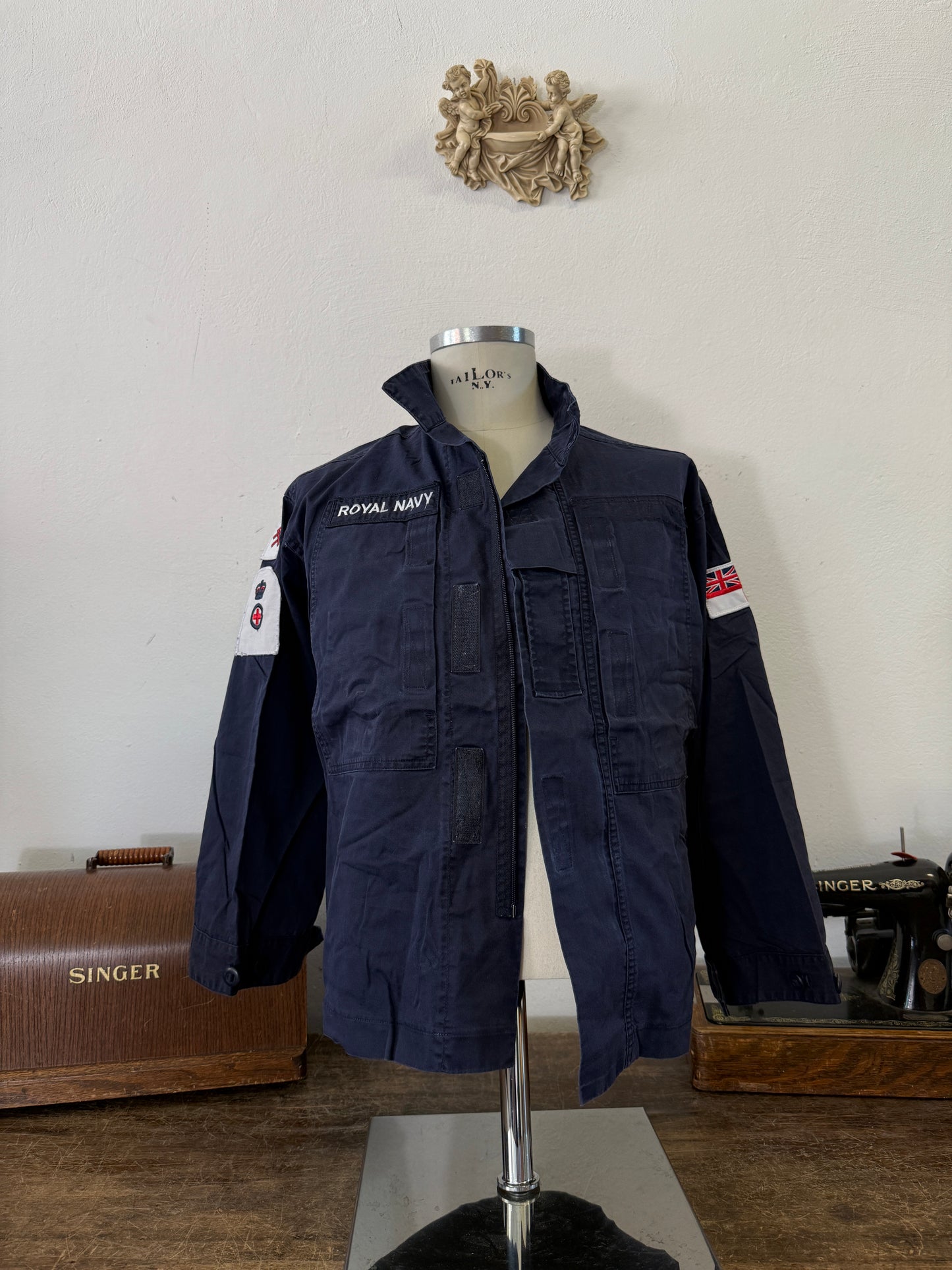 Vintage British Royal Navy Jacket “XS/S”