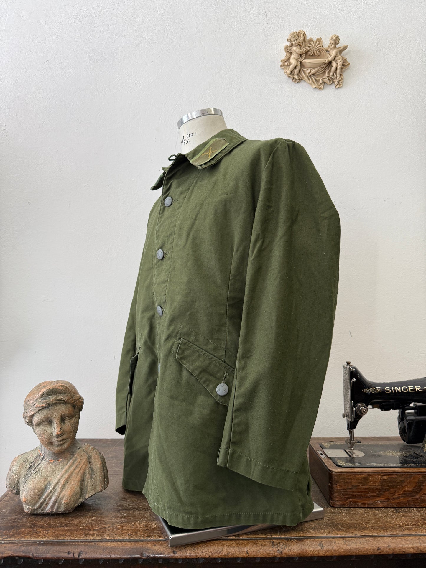 Vintage 80’s Swedish Army Jacket “L”