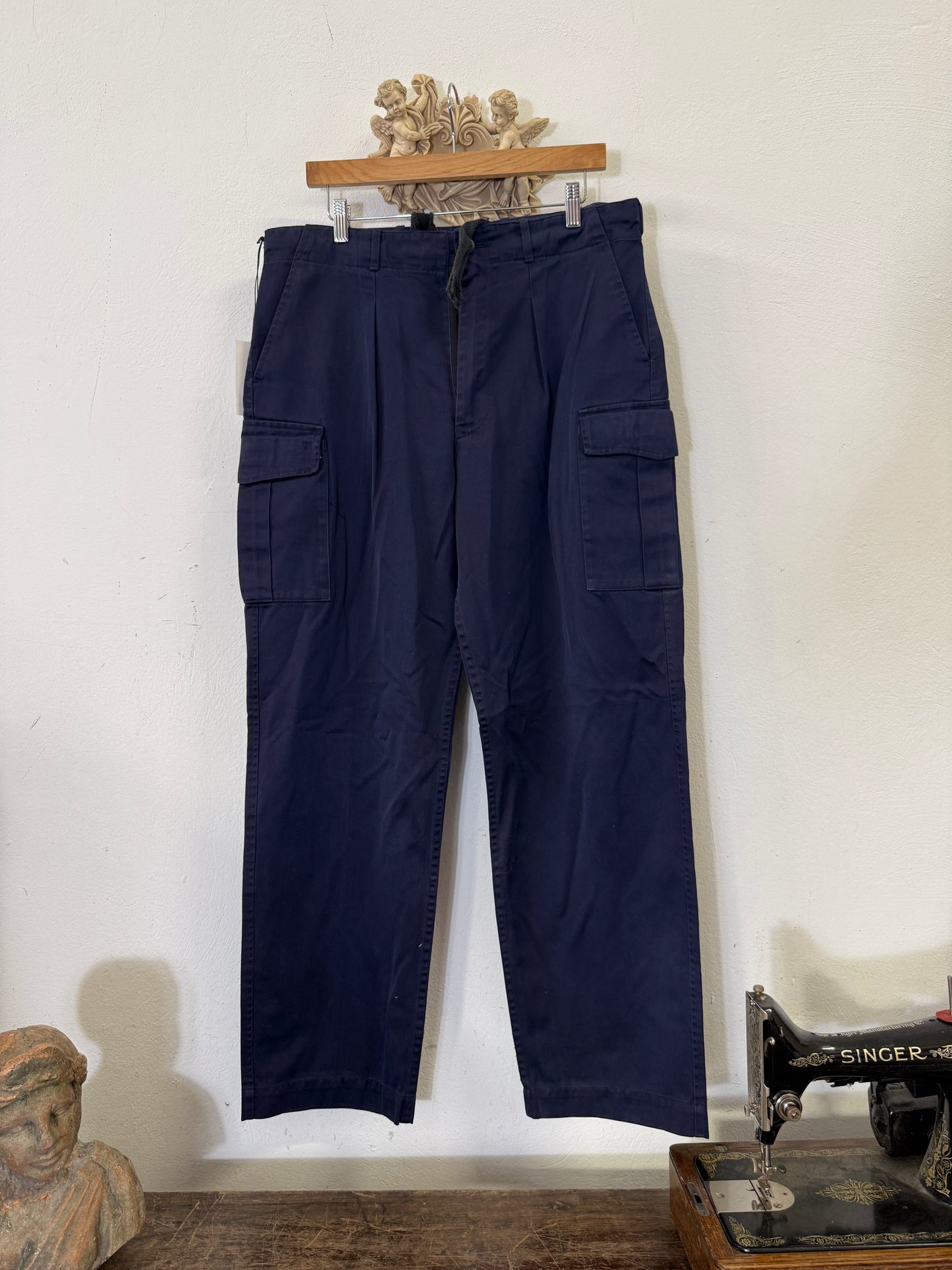 Vintage British Navy Cargo Pants “W34”