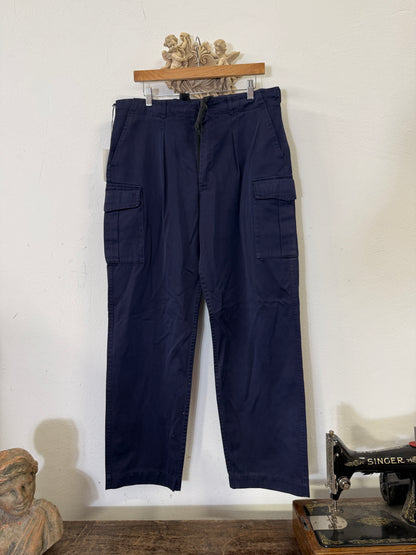 Vintage British Navy Cargo Pants “W34”