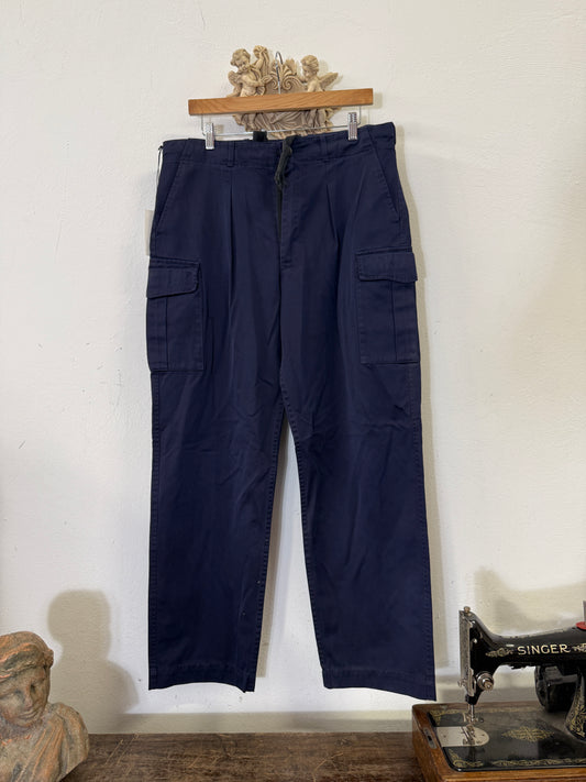 Vintage British Navy Cargo Pants “W34”