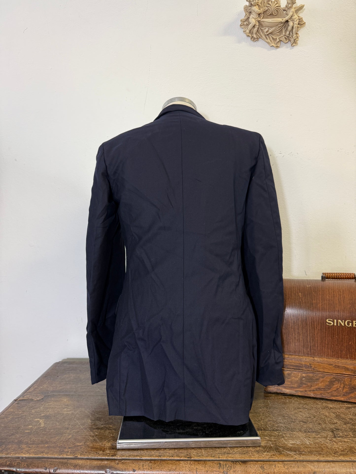 Vintage 00’s Italian Navy Double Breasted Jacket “M”