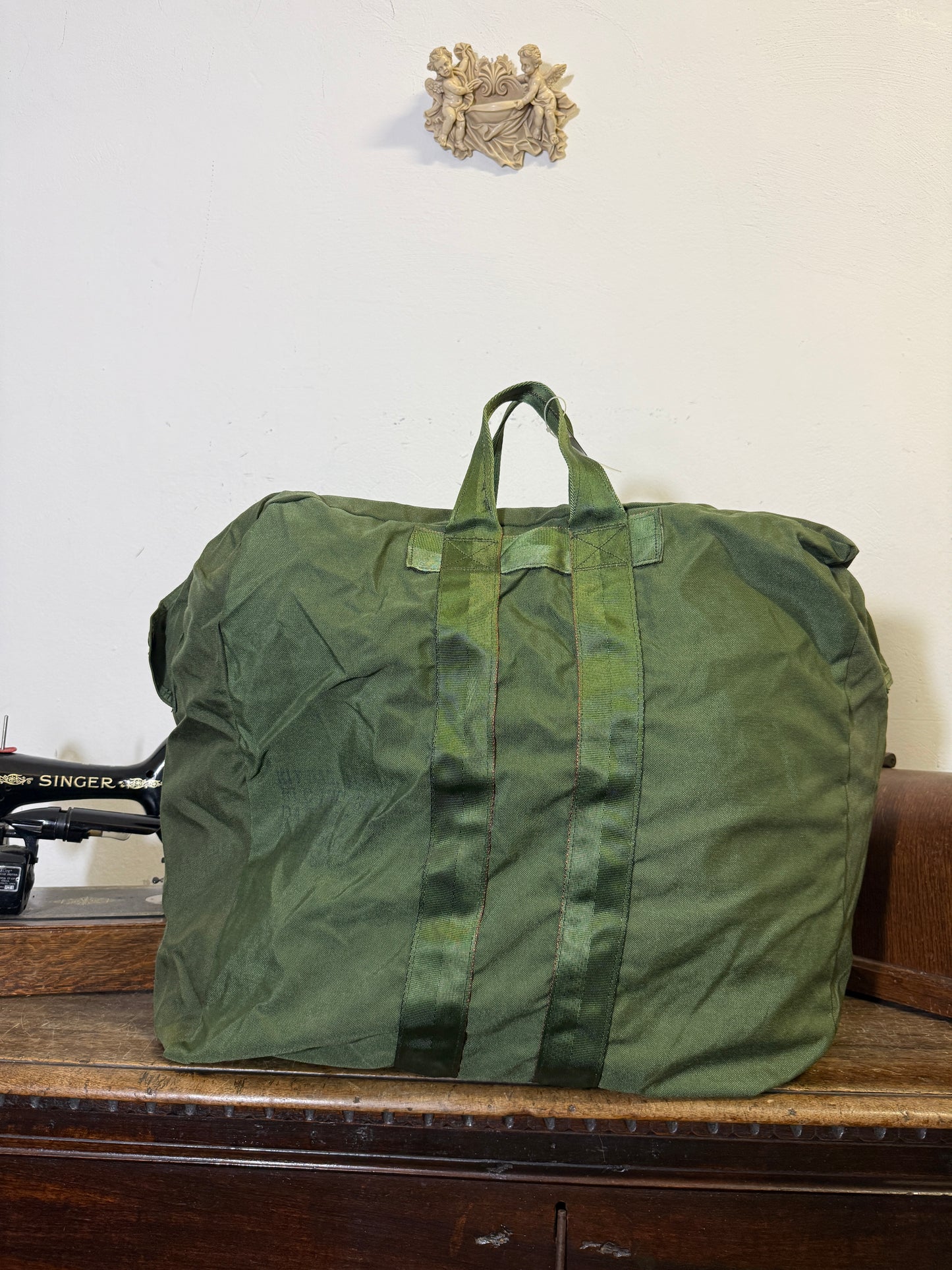 Vintage Nylon Us Flyers Kit Bag