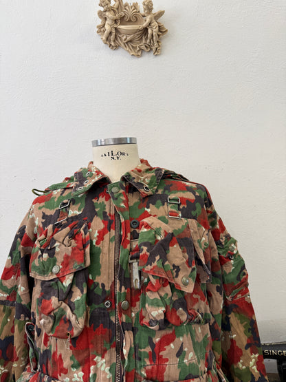 Vintage Swiss Army Camo Jacket M70 “L/XL”
