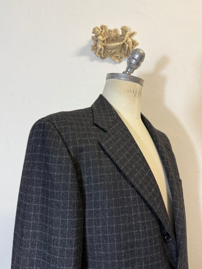 Vintage Grid Blazer “M”