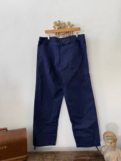 Vintage German Army Work Pants HBT “W38”