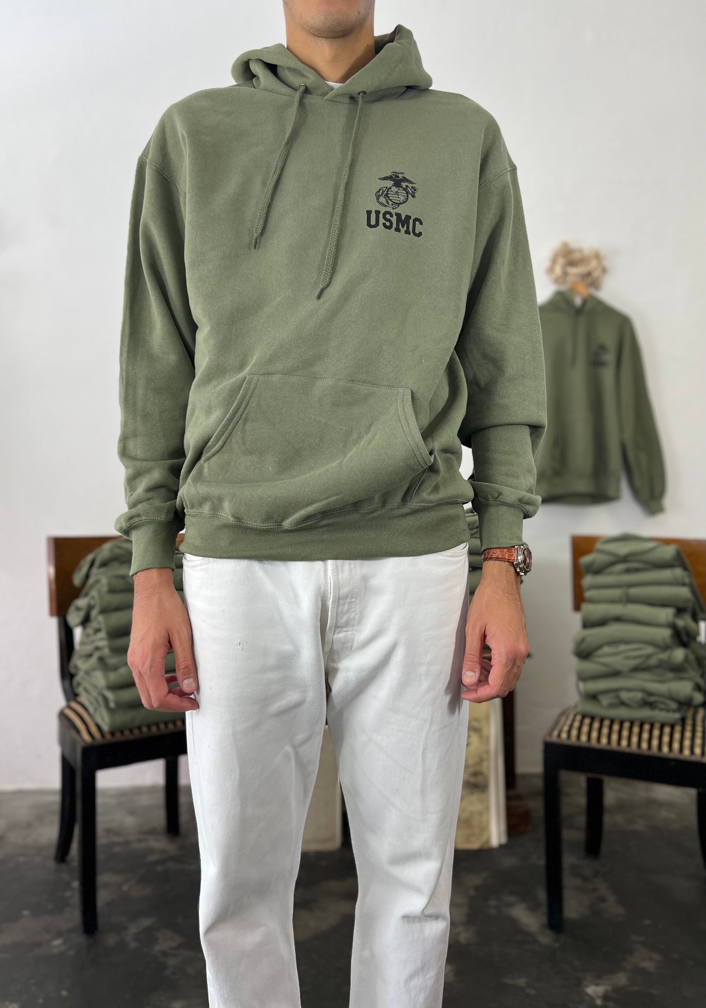 Sweat-shirt à capuche Deadstock USMC