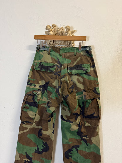 Vintage Woodland Camo Cargo Pants Us Army “W29”