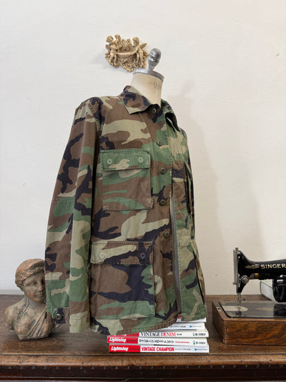 Vintage Woodland Jacket Us Army “L”