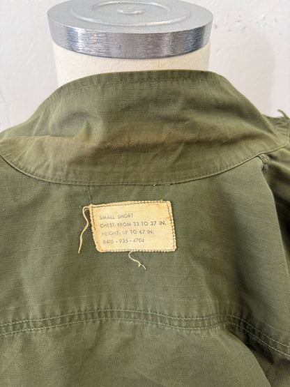 Vintage 60’s Jungle Jacket Us Army “S/M”