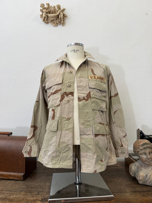 Vintage BDU Camo Jacket Ripstop US Army “S”