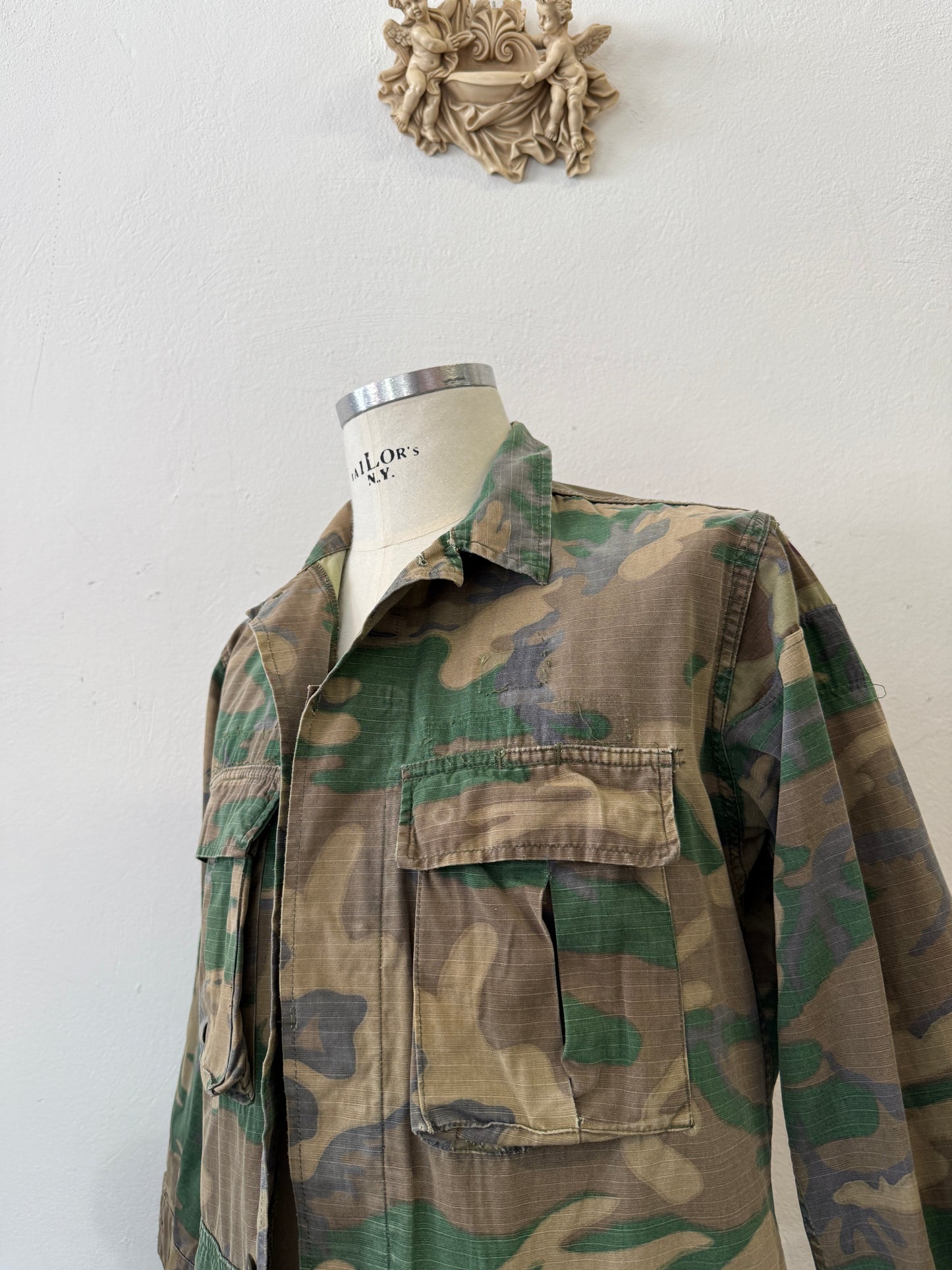 Vintage BDU Camo Jacket Ripstop “S”