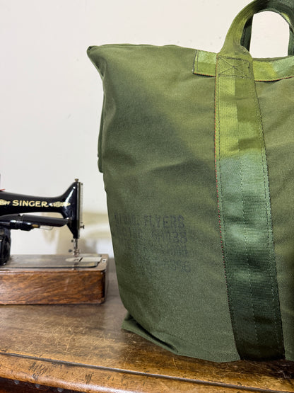 Vintage Nylon Us Flyers Kit Bag
