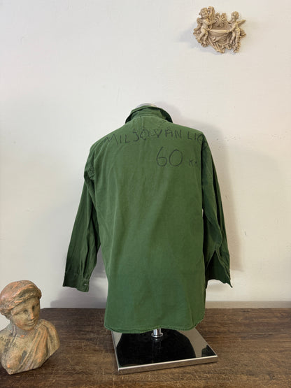 Vintage 80’s Swedish Army Shirt “M”