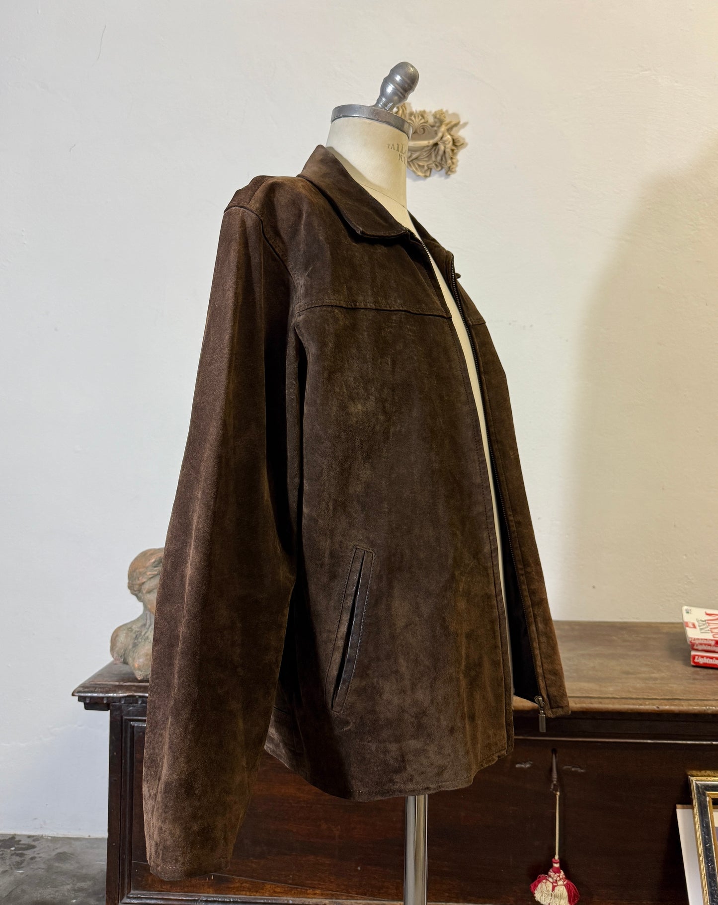 Vintage Suede Jacket “L/XL”