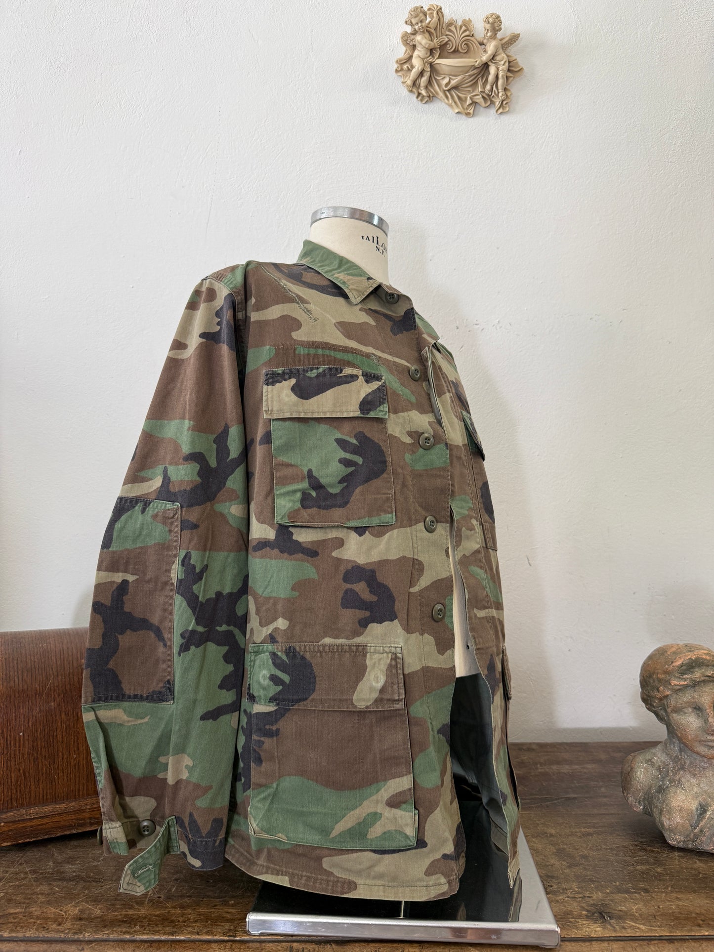 Vintage Ripstop Woodland Us Army Jacket “L/XL”