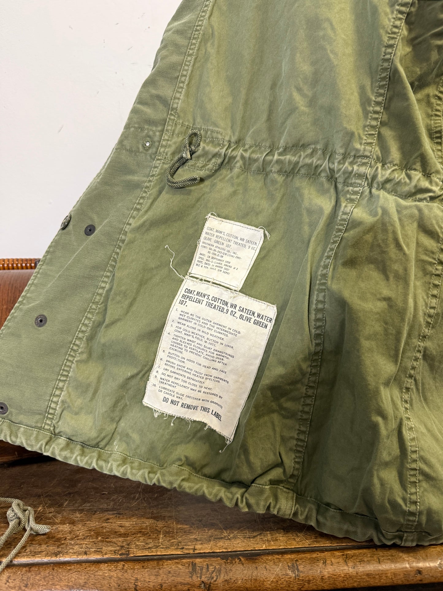 Vintage Field Jacket M51 US Army “L/XL”