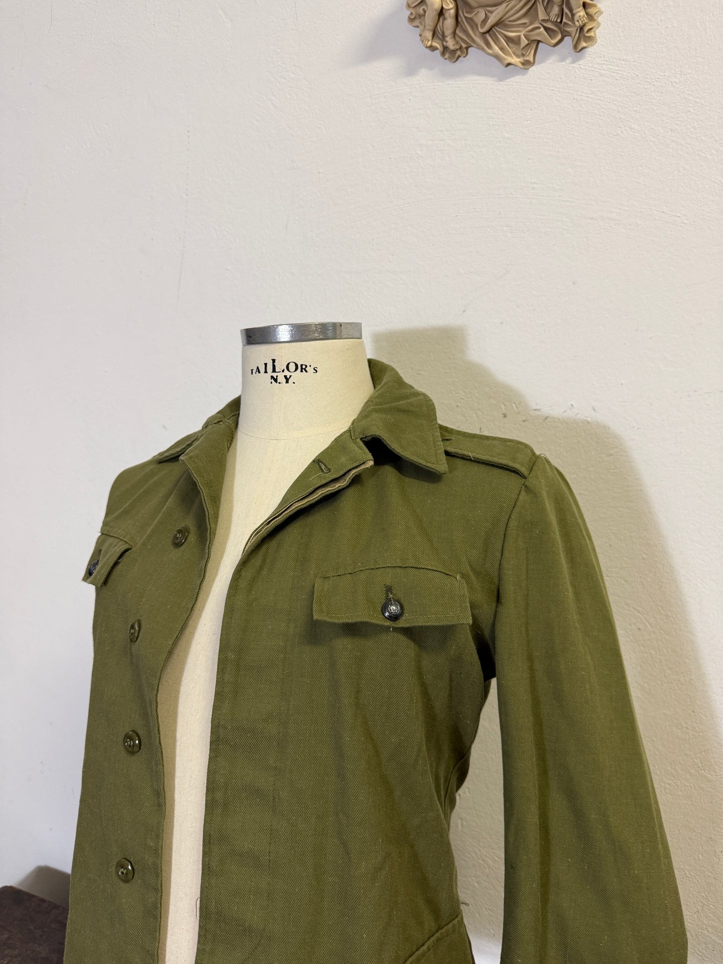 Vintage Romanian Army Jacket “XS”
