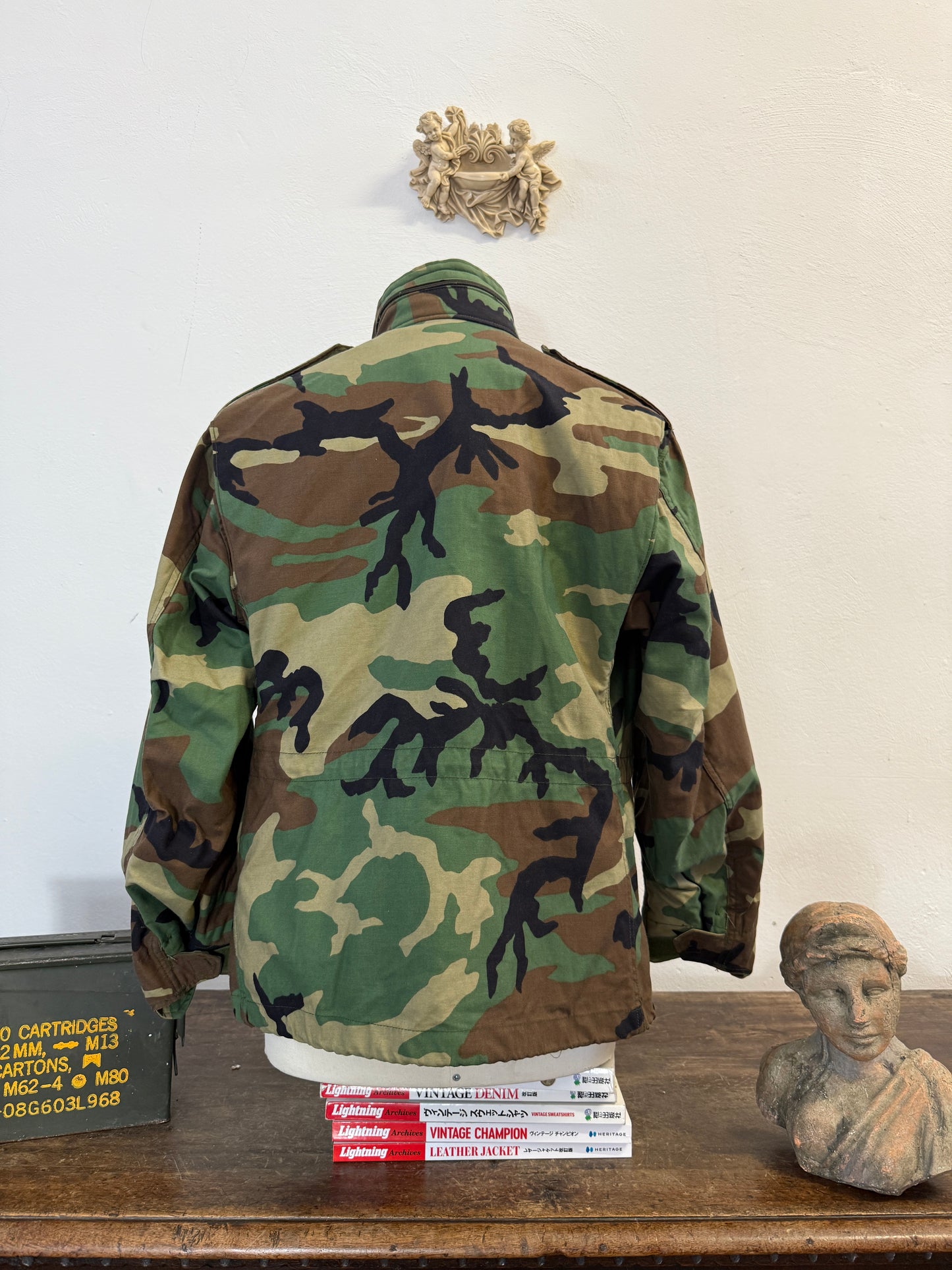 Vintage Woodland Field Jacket M65 Us Army “M”
