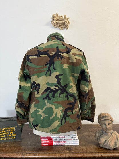 Vintage Woodland Field Jacket M65 Us Army “M”