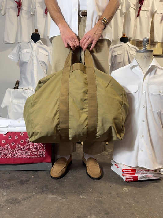 Vintage Khaki Us Flyers Kit Bag