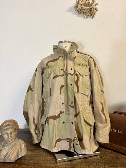 Deadstock Desert Field Jacket M65 Us Navy “XL”