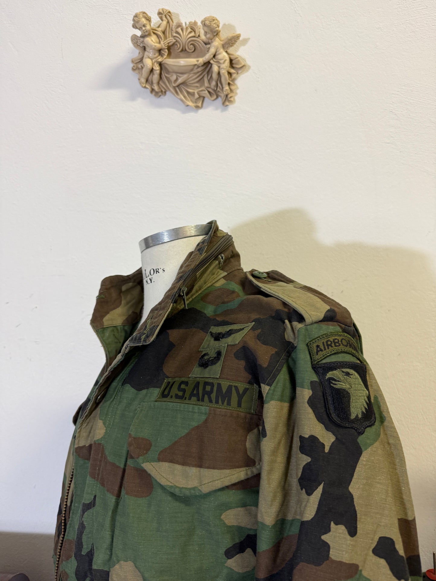 Vintage Woodland Field Jacket M65 Us Army “S”