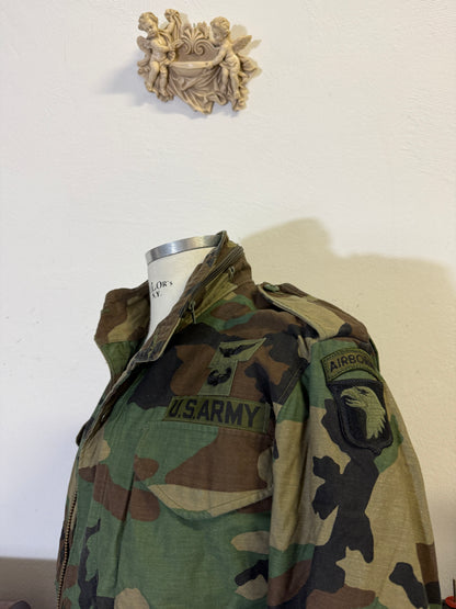 Vintage Woodland Field Jacket M65 Us Army “S”