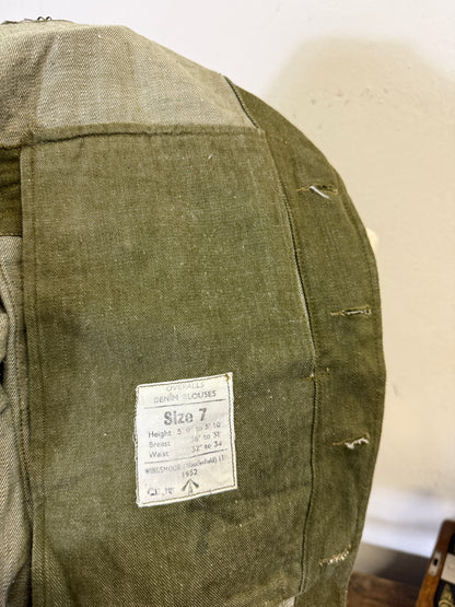 Vintage Selvedge 50’s British Army Jacket “S”