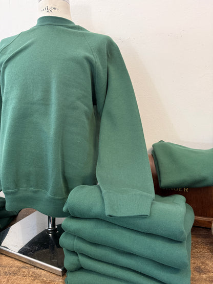 Russell Green Crewneck Raglan